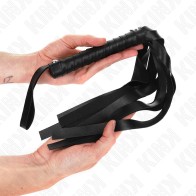 Kink Wide Tail Whip Black 48.5 Cm - Quality BDSM Products