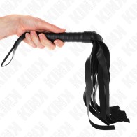 Kink Látigo De Cola Ancha Negro 48.5 Cm - Productos BDSM de Calidad