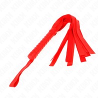 Kink Látigo de Cola Ancha Rojo 48.5 cm | Juego Intenso