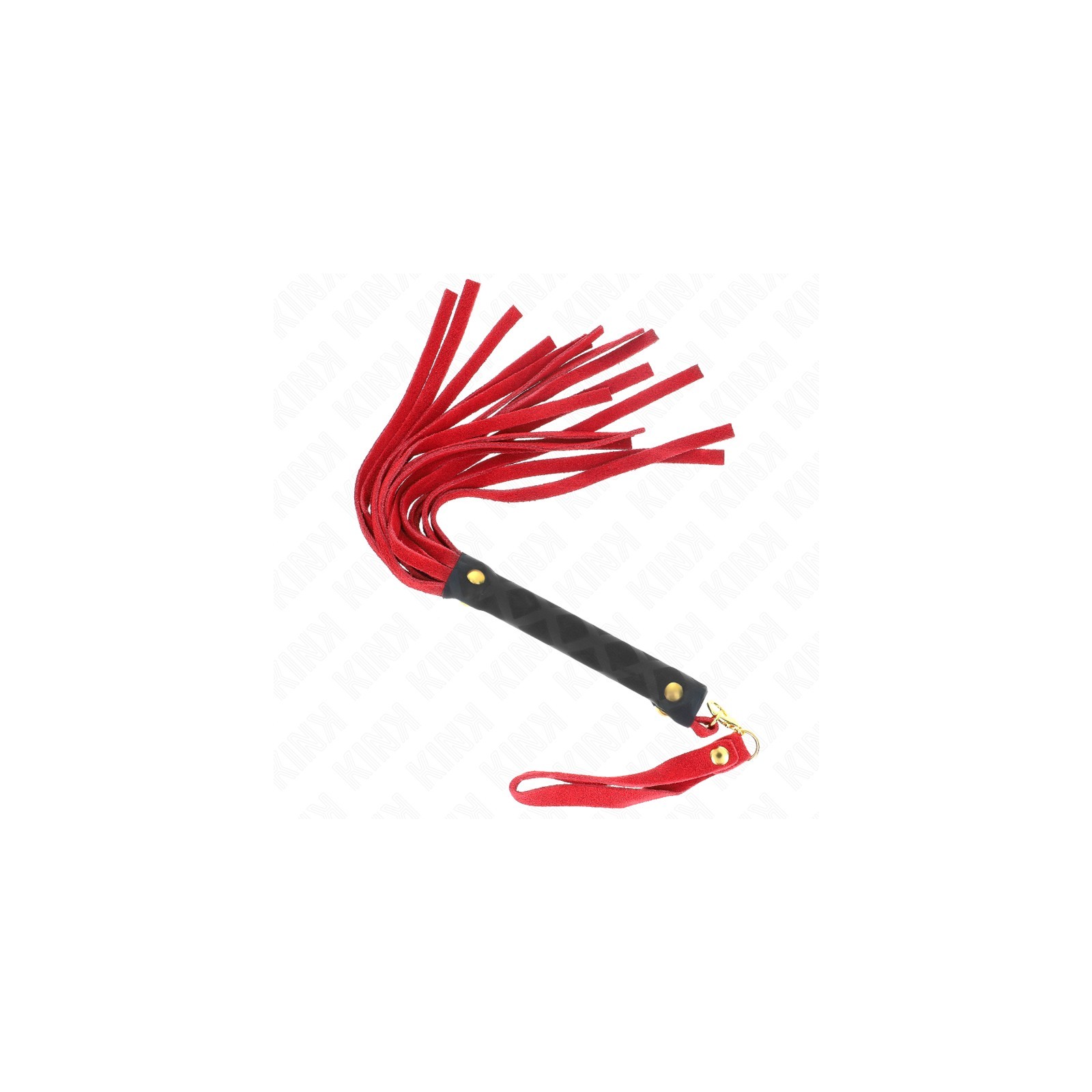 Kink Mini Suede Flogger Red 30cm