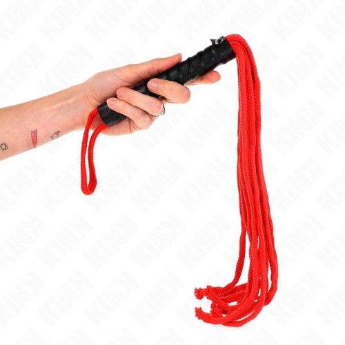 Kink Látigo De Cuerda Rojo 56 Cm