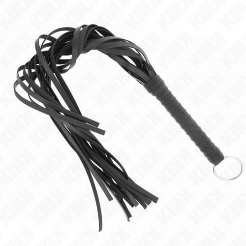 Kink Whip with Ring 65 Cm - Explore Your Fantasies