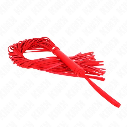 Kink Látigo de PVC Blando Rojo 70 cm