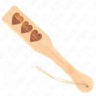 Kink Heart Design Bamboo Paddle 32 X 5.5 Cm