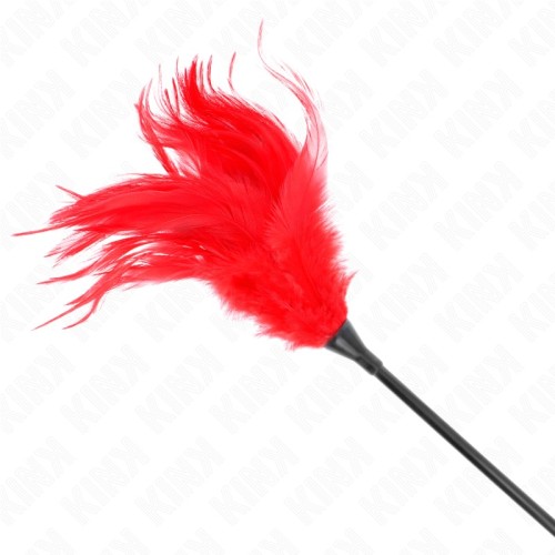 Kink Plumas Múltiples Rojo 45 Cm