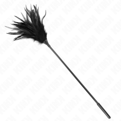 Kink Multiple Feather Tickler Black - Sensual Teasing