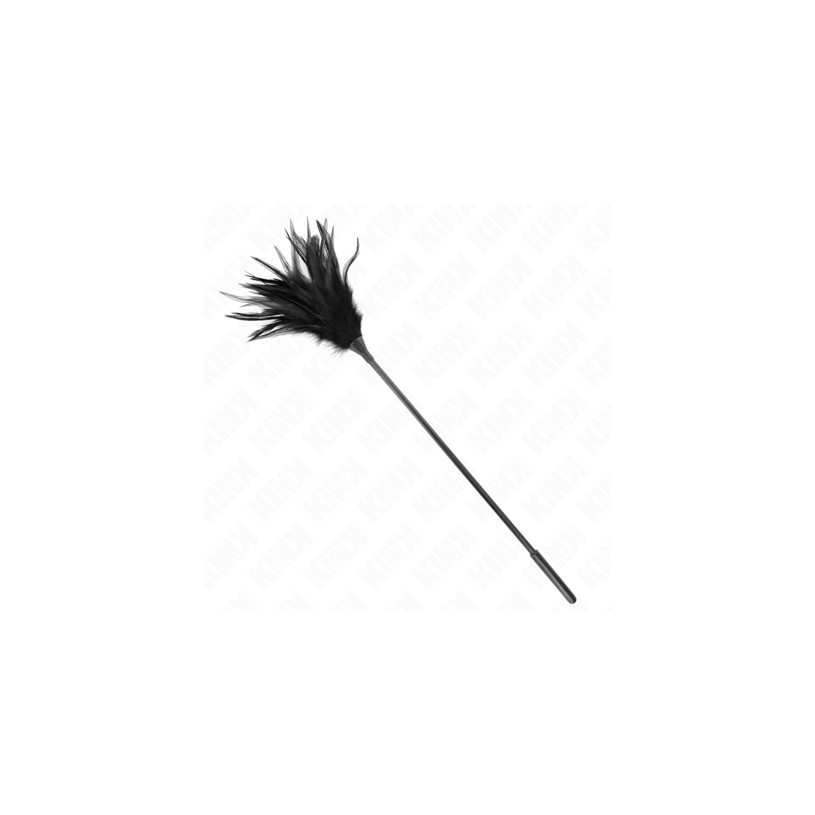 Kink Multiple Feather Tickler Black - Sensual Teasing