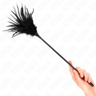 Kink Multiple Feather Tickler Black - Sensual Teasing