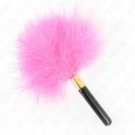 Kink Feather Tickler Fuchsia 18cm - Explore Sensuality