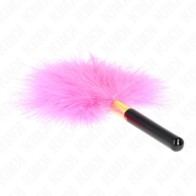 Kink Feather Tickler Fuchsia 18cm - Explore Sensuality