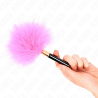 Kink Feather Tickler Fuchsia 18cm - Explore Sensuality