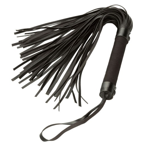 Nocturnal Leather Whip Black