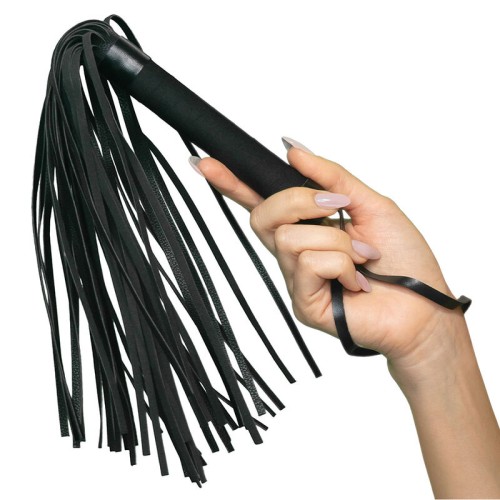 Nocturnal Leather Whip Black