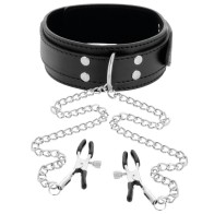 Darkness Nipple Clamp Adjustable Collar