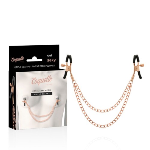 Coquette Chic Desire Nipple Clamps for Enhanced Sensation