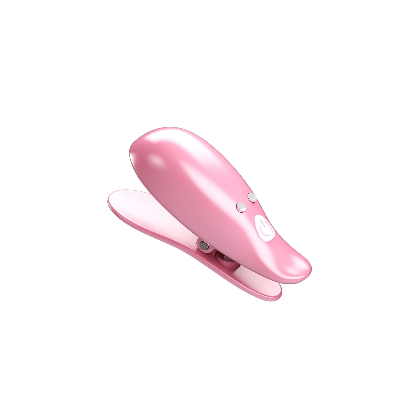 Pretty Love Vibrating Nipple Clamps - Pink