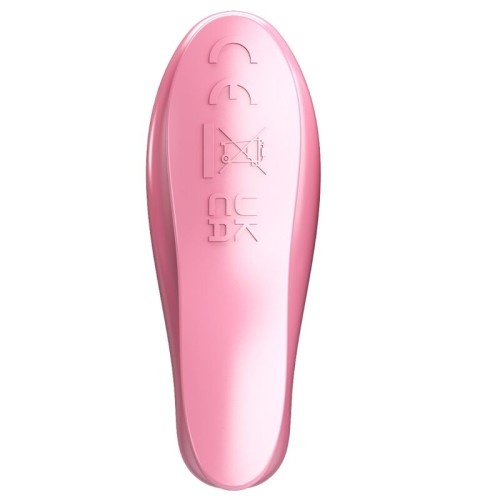 Pretty Love Vibrating Nipple Clamps - Pink