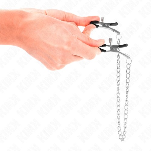 Kink Nipple Clips Fine Chain 30 Cm