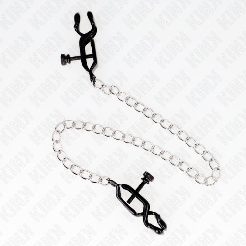 Kink Nipple Clamps with Chain