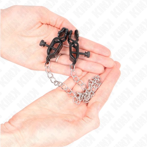 Kink Nipple Clamps with Chain