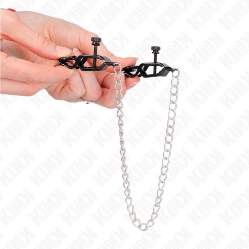 Kink Nipple Clamps with Chain