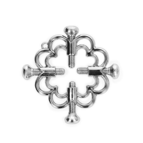 Kink - Metallic Flower Nipple Clamps - Elegant and Playful