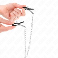 Kink Nipple and Clitoris Clamps with Chain