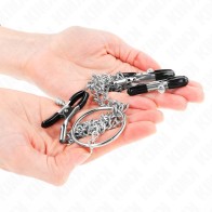 Kink Nipple and Clitoris Clamps with Chain