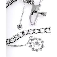 Clover Nipple Clamps with Chain