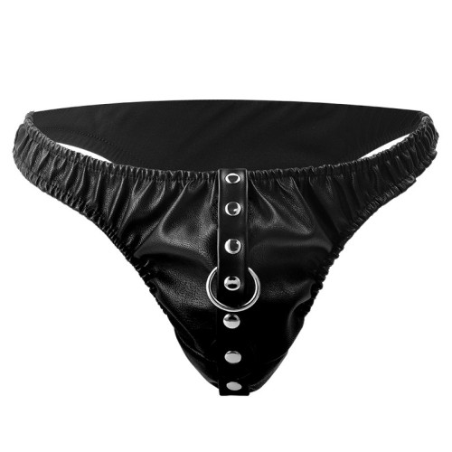 Darkness Submission Thong with Chain for Intense Games