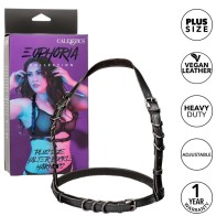 Euphoria Plus Size Halter Harness with Buckle