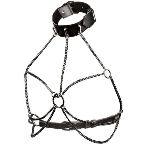 Euphoria Multi Chain Collar Harness for Plus Size