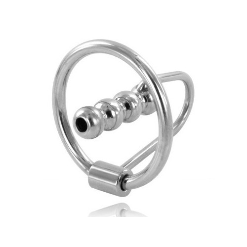 Anillo Glande Con Plug Uretral 28mm