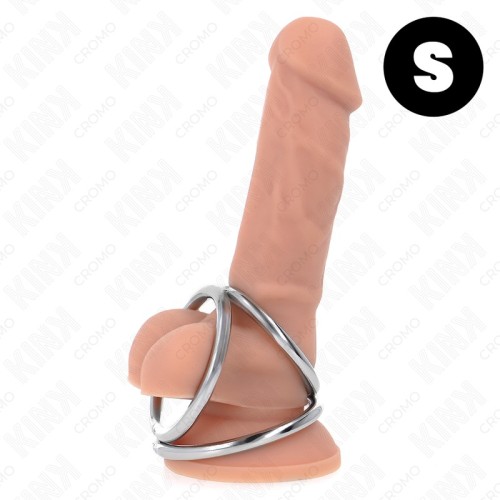 Kink Triple Metal Cock Ring for Ultimate Control