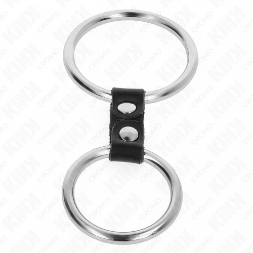 Kink Anillo Pene Doble Metal - Placer Ajustable