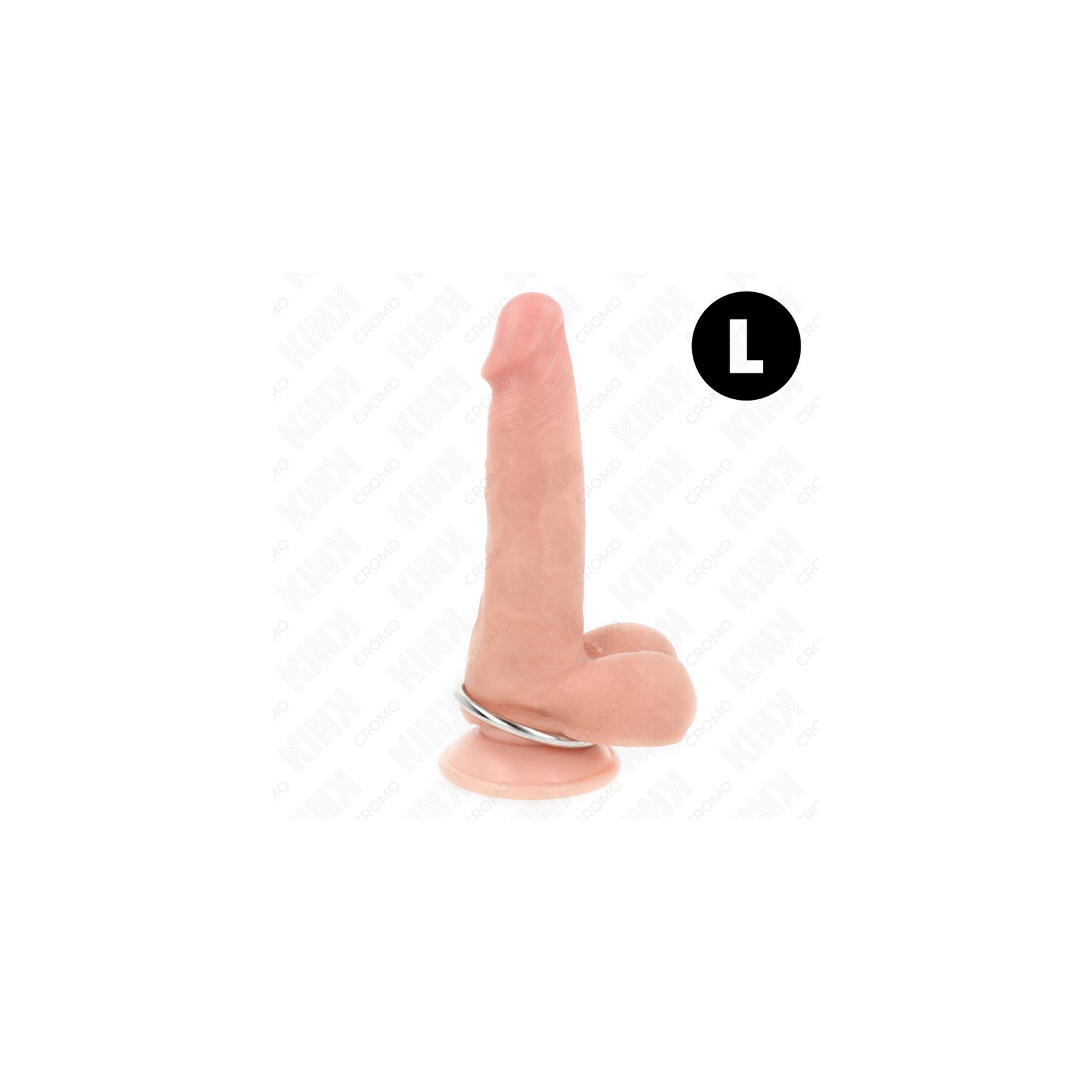 Kink - Anillo Pene Metal 6 Cm - Equipo BDSM de Alta Calidad