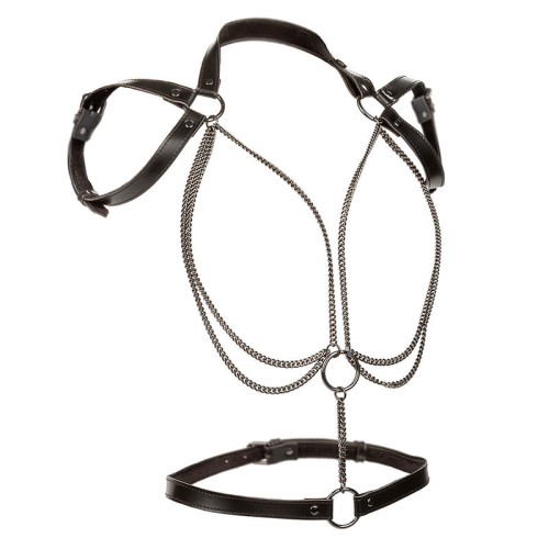 Euphoria Halter Plus Size Multi Chain Harness - Embrace Your Body