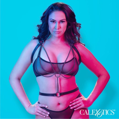 Euphoria Arnés Estilo Cabestro Con Múltiples Cadenas Premium Talla Plus - Abraza Tu Cuerpo