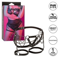 Euphoria Plus Size Thigh Harness with Chains