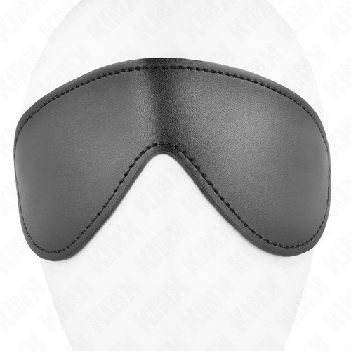 Kink Simple Leather Eye Mask for Sensual Play