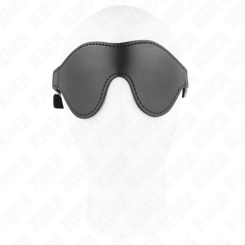 Kink Adjustable Polyurethane Blindfold with Velcro Closure