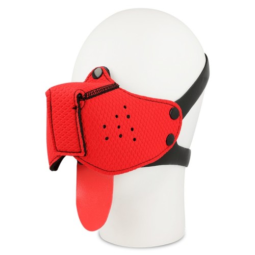 Red Dog Muzzle - Perfect for Fetish Play