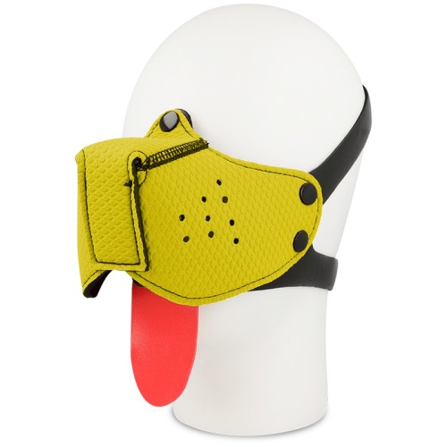 Dog Mask Yellow Fetish