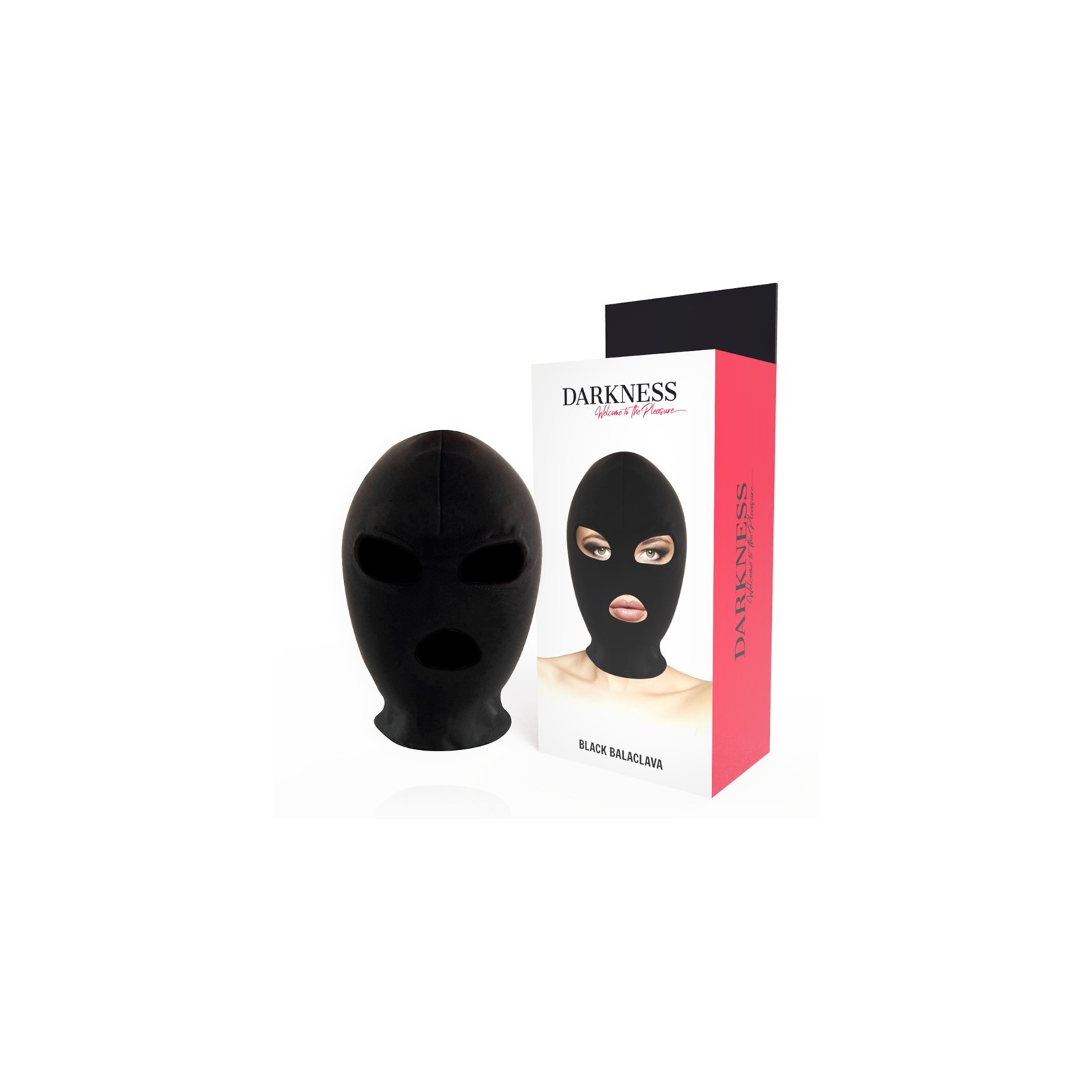 Darkness BDSM Submission Mask Black