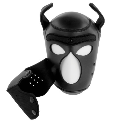 Darkness Neoprene Dog Mask Removable Snout L - Fetish Play