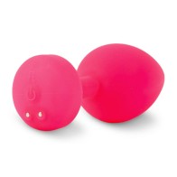 Funtoys Gplug Anal Vibrador Recargable Pequeño Rosa Neon 3cm