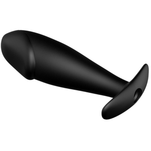 Pretty Love Black Silicone Anal Plug 12 Vibration Modes