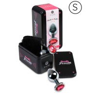 Secretplay Plug Anal Aluminio Fucsia 7 cm