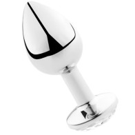 Secretplay Anal Plug Aluminum Transparent 7cm