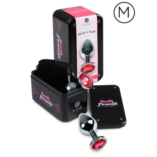 Plug Anal Fucsia 8cm